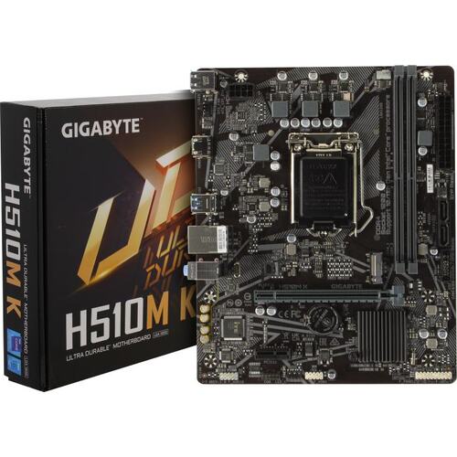 Материнская плата Socket LGA1200 GIGABYTE H510M K 2DDR4 MicroATX