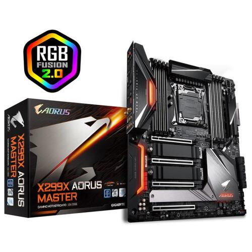 Материнская плата Socket LGA2066 GIGABYTE X299X AORUS MASTER 8DDR4 E-ATX