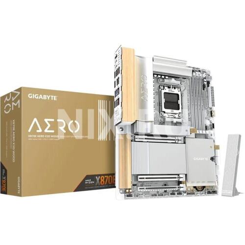 Материнская плата GIGABYTE X870E AERO X3D WOOD