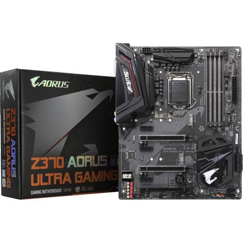 Материнская плата Socket LGA1151 GIGABYTE Z370 AORUS Ultra Gaming 4DDR4 ATX