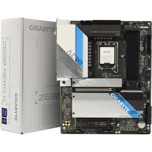 Материнская плата Socket LGA1700 GIGABYTE Z690 AERO G 4DDR5 ATX