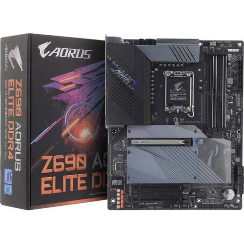 Материнская плата Socket LGA1700 GIGABYTE Z690 AORUS ELITE DDR4 4DDR4 ATX