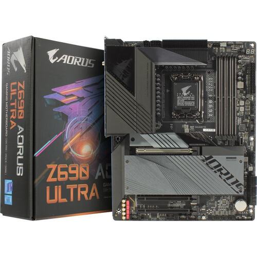 Материнская плата Socket LGA1700 GIGABYTE Z690 AORUS ULTRA 4DDR5 ATX