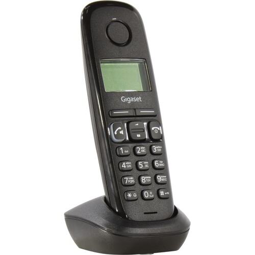 Дополнительная радиотрубка DECT + GAP Gigaset A270H Черный