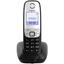 Радиотелефон DECT + GAP Gigaset A415 Черный, вид спереди