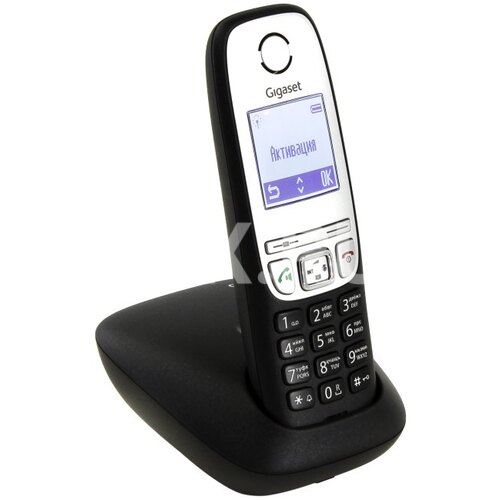 Радиотелефон DECT + GAP Gigaset A415 Черный