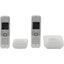Радиотелефон DECT + GAP Gigaset A420 DUO Белый, вид спереди