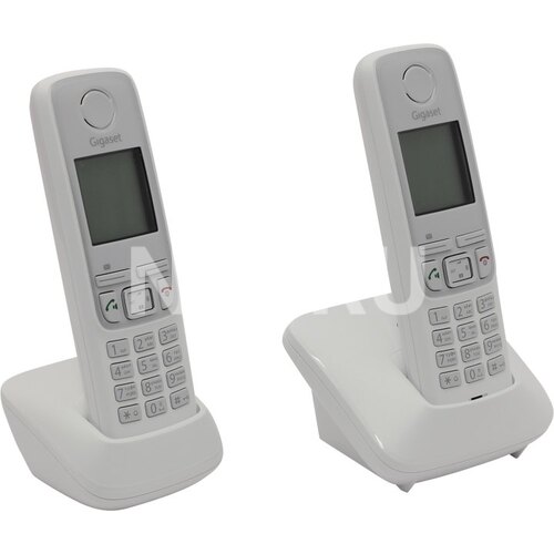 Радиотелефон DECT + GAP Gigaset A420 DUO Белый