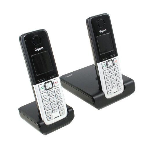 Радиотелефон DECT + GAP Gigaset C300 DUO Черный