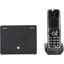 Беспроводной телефон DECT + GAP Gigaset C530A IP Черный, вид спереди