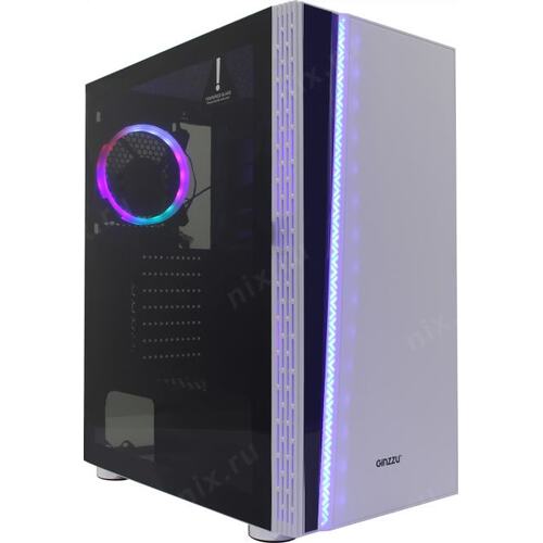 Корпус Miditower Ginzzu CL CL220 ATX без БП с окном