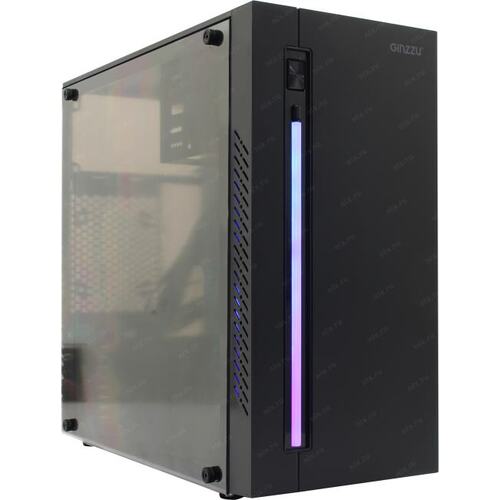 Корпус Minitower Ginzzu D Series D370 MicroATX без БП