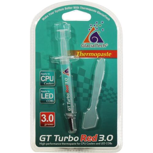 Термопаста GlacialTech GT TURBO RED 3.0 GT TURBO RED 3.0 (AD-T9060000AP2001)