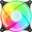 Вентилятор для корпуса GMNG GG-CF120ARGB4-PWMBK (GG-CF120ARGB4-PWMBK), вид спереди