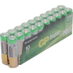 GP Super 15A-2CRVS20/15AA21-2CRSWC20 (LR6) Size AA, 1.5V, щелочной (alkaline) <уп. 20шт>