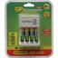 Зарядное уст-во GP < GP100AAAHC / CPB-2CR4> (NiMH, AA / AAA, питаниеот USB) +AAAx4шт аккум., вид упаковки
