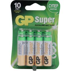 GP Ultra/Super 15AU-2CR8/15A-8 (LR6) Size AA, щелочной (alkaline) <уп. 8шт>