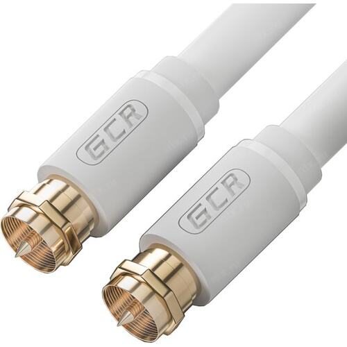 Greenconnect<GCR-52324-10м> Кабель антенный тип F (M)-->тип F (M), 10м