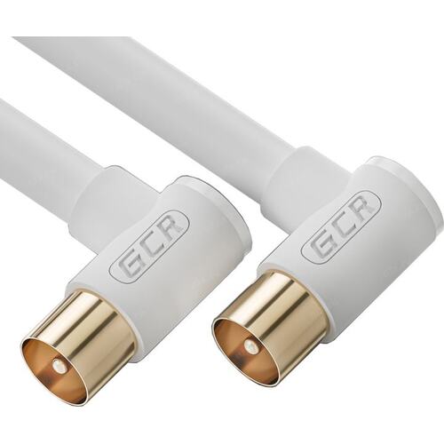 Greenconnect GCR-52330 Кабель 1.0m антенный (коаксиальный) TV M угловой / TV M угловой