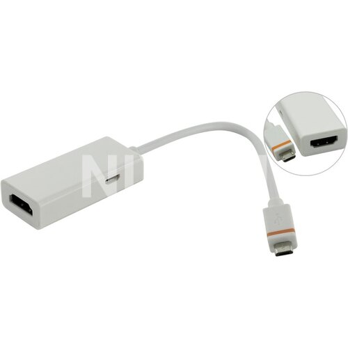MHL адаптер USB microB -> HDMI Greenconnection GC-SLP2HD-W