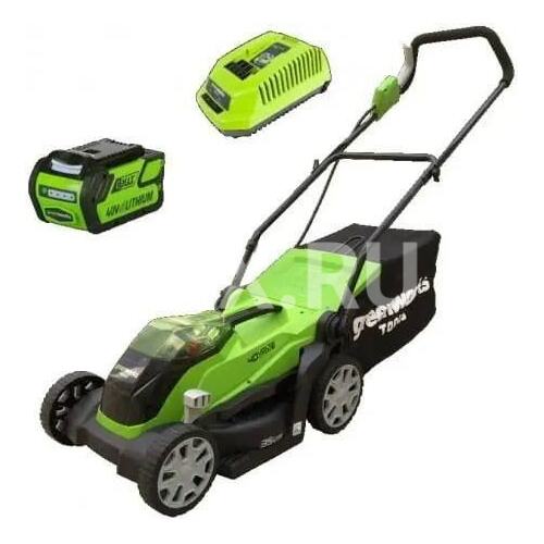 Газонокосилка Greenworks G40LM35K2