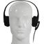 Наушники с микрофоном Hama HS-P150 PC Office Headset Black, вид спереди