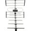 Телевизионная активная антенна HARPER ADVB-3255 Gray/Silver, вид спереди