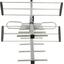 Телевизионная активная антенна HARPER ADVB-3272 Gray/Silver, вид спереди