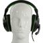 Наушники с микрофоном HARPER Gaming Brutal GHS-R102 Green, вид спереди