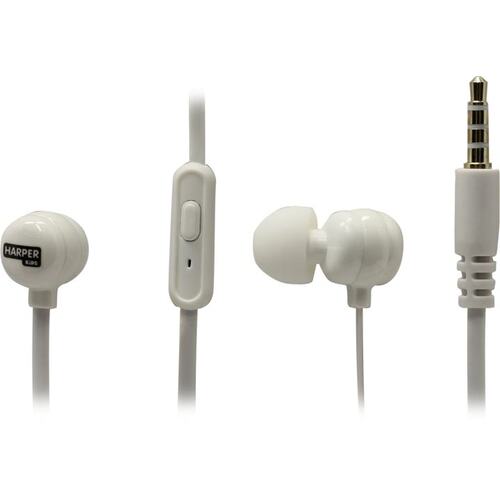 Наушники с микрофоном Harper KIDS HK-39 White