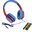 Наушники HARPER KIDS HN-302 Blue-Red Blue, вид основной
