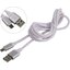 HARPER SCH-330 White  1 . USB 2.0 A -> micro-B,  