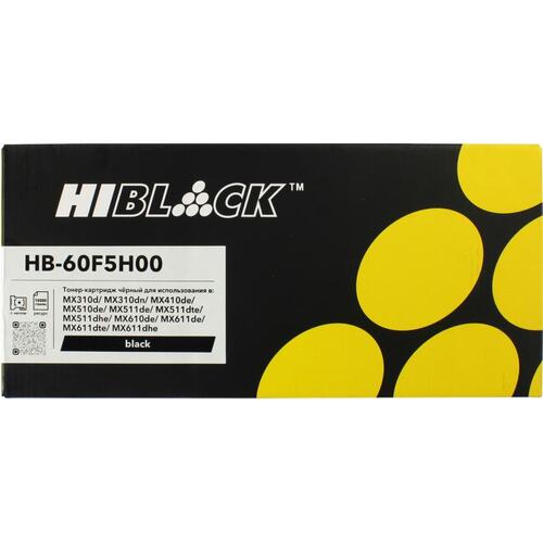Картридж черный (или контейнер с черными чернилами) Hi-Black HB-60F5H00