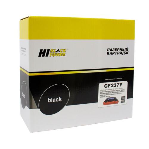 Картридж черный (или контейнер с черными чернилами) Hi-Black HB-CF237Y