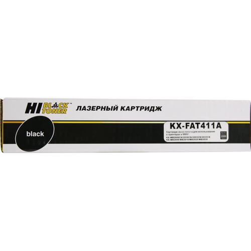 Картридж черный (или контейнер с черными чернилами) Hi-Black HB-KX-FAT411A