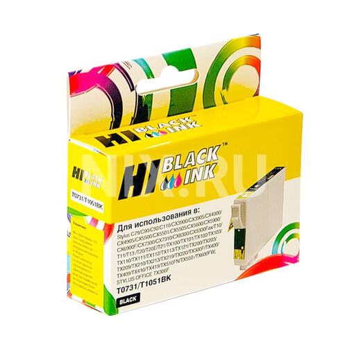 Картридж черный (или контейнер с черными чернилами) Hi-Black HB-T0731