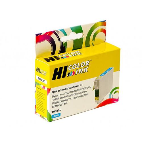 Картридж цветной (или контейнер с цветными чернилами) Hi-Black HB-T0822