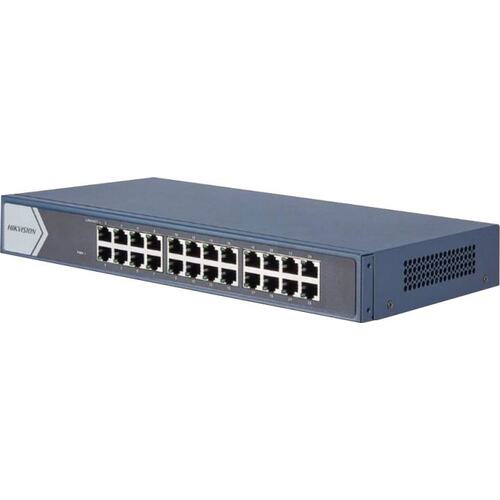 HIKVISION <DS-3E0524-E(B)> Неуправляемый коммутатор (24 x 1 Гбит/с)