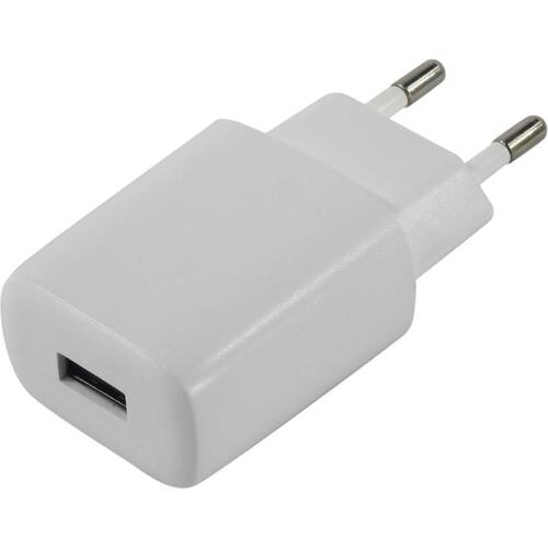 Зарядка USB-устройств от 220В HOCO C134A Solid White USB Type A "мама" (12 Вт)