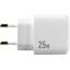 Зарядка USB-устройств от 220В HOCO CS53A Surplus USB Type C "мама" (25 Вт), вид сверху