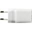 Зарядка USB-устройств от 220В HOCO N47 Glorious White USB Type C "мама" (30 Вт), вид сверху