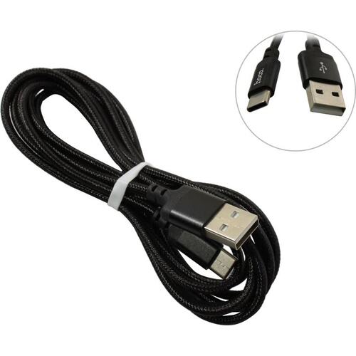 HOCO X14 Times speed кабель в оплетке 2 м. USB 2.0 A -> Type C