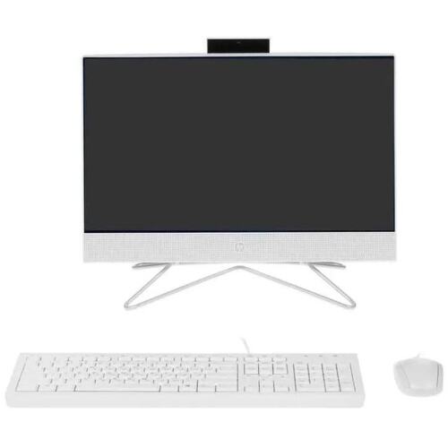 6D417EA/16GB HP 200 G4 21.5" i5 1235U (1.3) 16Gb SSD512Gb Iris Xe DVDRW CR FreeDOS GbitEth 65W кл-ра мышь белый FHD