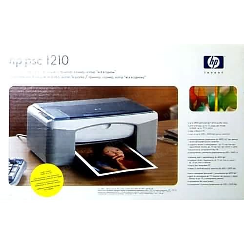Принтер с МФУ струйный HP PSC 1210 — купить, цена и характеристики, отзывы
