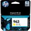 Картридж цветной HP 3JA25AE (№963) (желтый пигментный), вид спереди