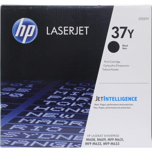 Картридж черный (или контейнер с черными чернилами) HP CF237Y (№37Y) суперэкономичный