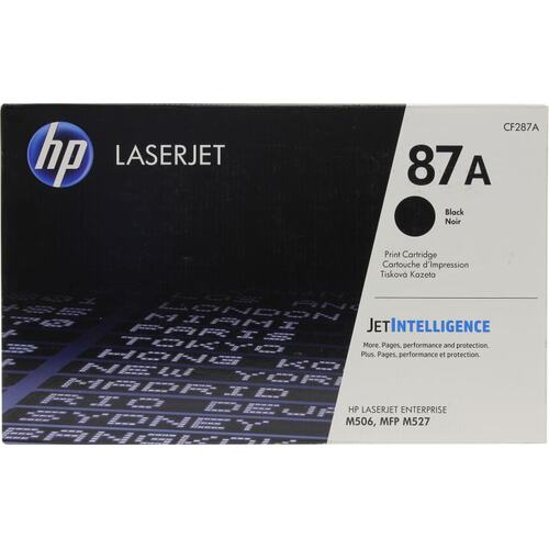 Картридж черный (или контейнер с черными чернилами) HP CF287A (№87A)