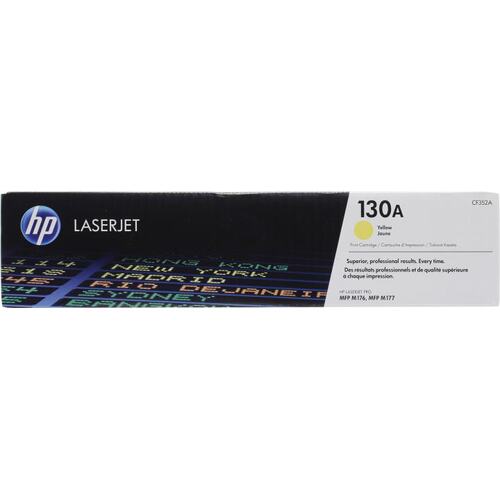 Картридж цветной (или контейнер с цветными чернилами) HP CF352A (№130A) (желтый)