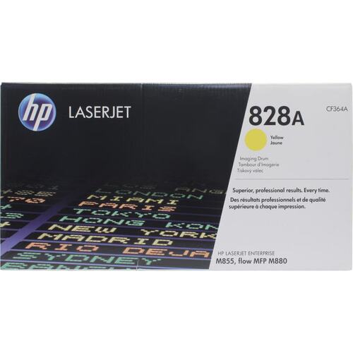 Картридж цветной (или контейнер с цветными чернилами) HP CF364A (№828A желтый)
