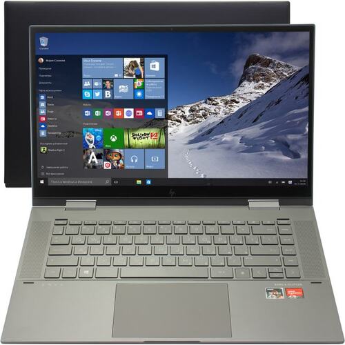 Ноутбук HP Envy x360 Convert 15-eu0033ur <4E1R1EA> (AMD Ryzen 5 5500U, 16 ГБ, 512 Гб SSD, WiFi, Bluetooth, Win10, 15")
